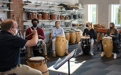 photo from Josh Ryan drumming class